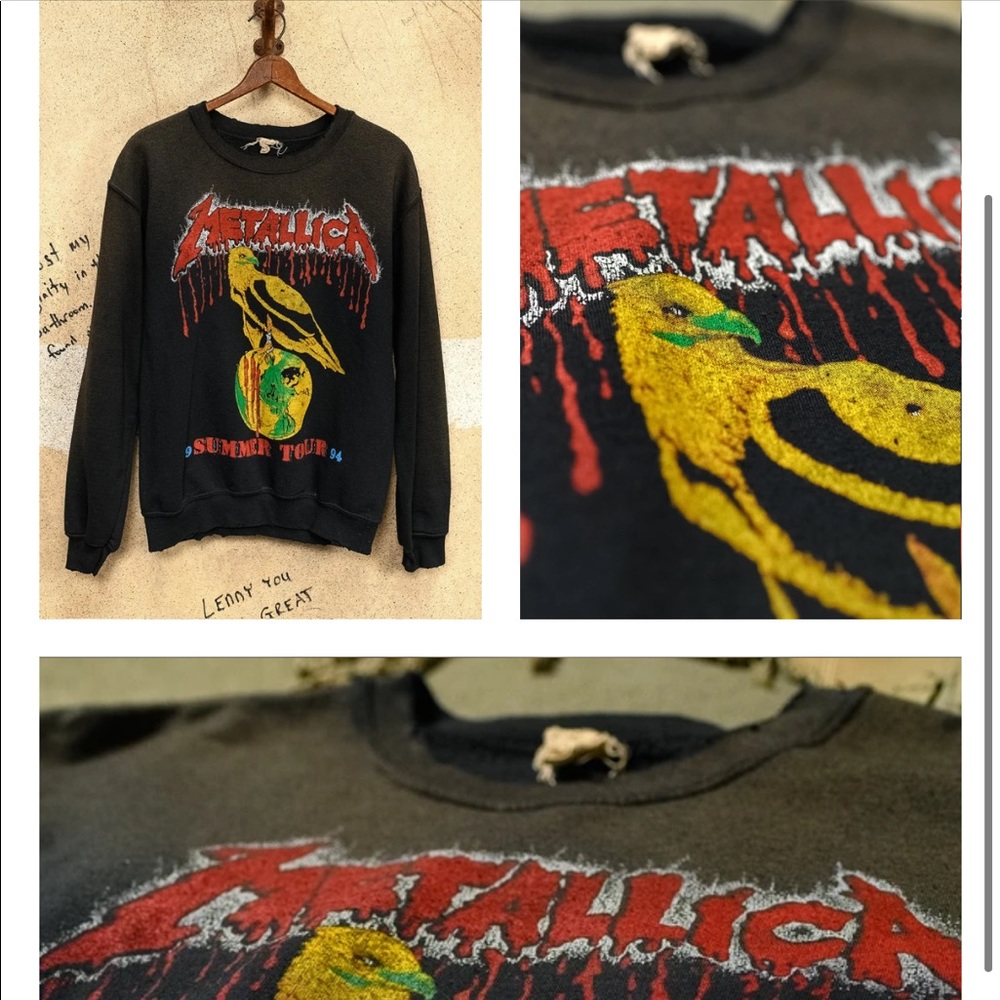 ISO Metallica sweatshirt xs/small/med